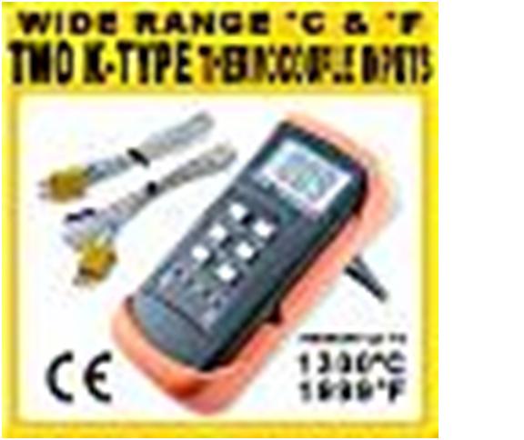 2 K Type Digital Thermometer, Ẻ K-Type