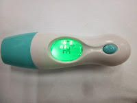 ԨԵ 4 in 1 Ѵҧ/˹Ҽҡ, 4 in 1 Baby Adult Digital LCD Ear Forehead Ambient Clock IR Infrared Thermometer