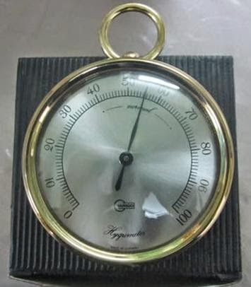 ѴѷҡẺ˹һѷ 7 . ͺͧ, Hygrometer dia 7.0 cm.gold case