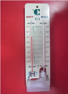WET BULB DRY BULB THERMOMETER, ¡